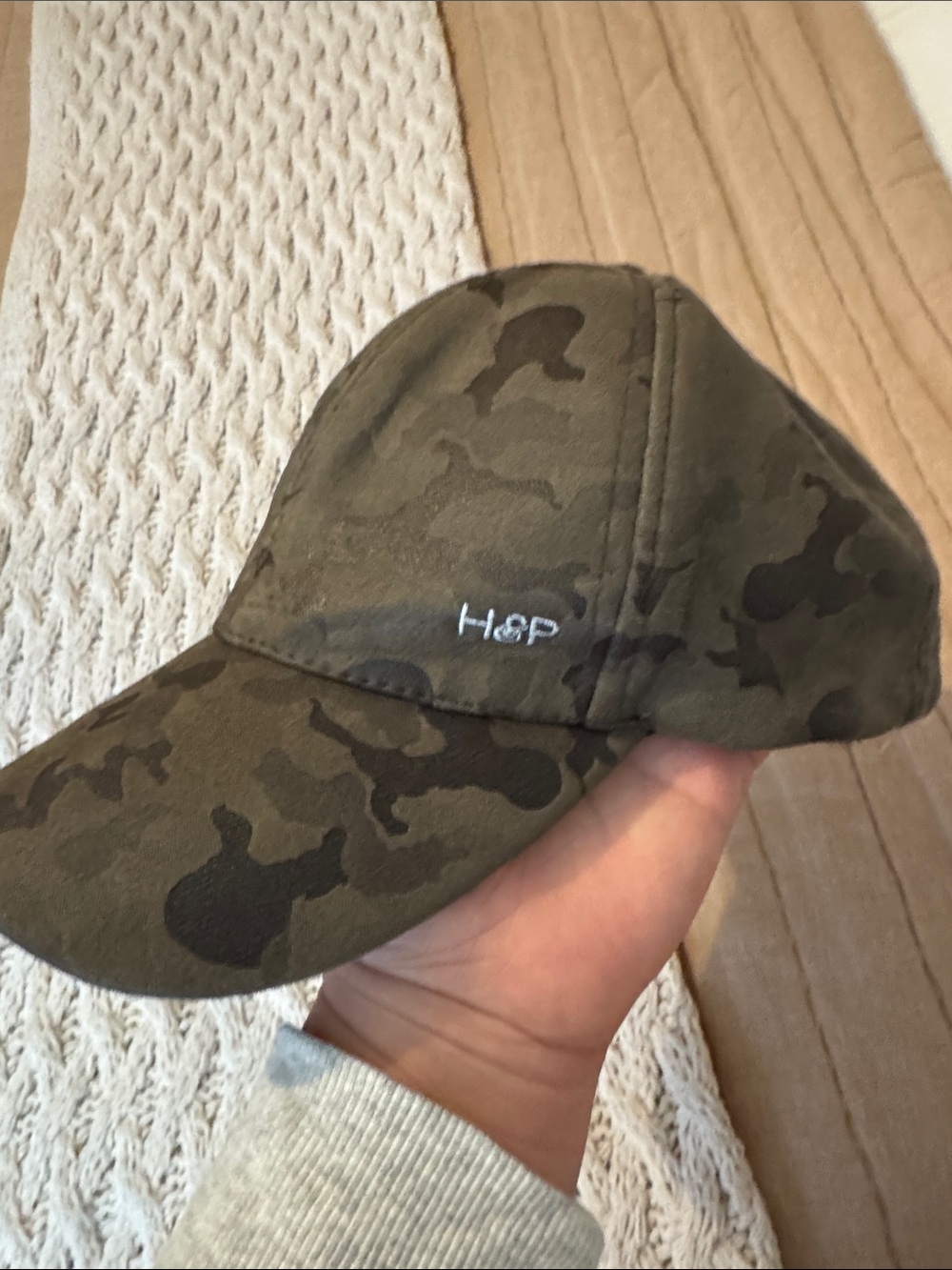 Hearts and Pearls Camo Women’s Baseball Hat